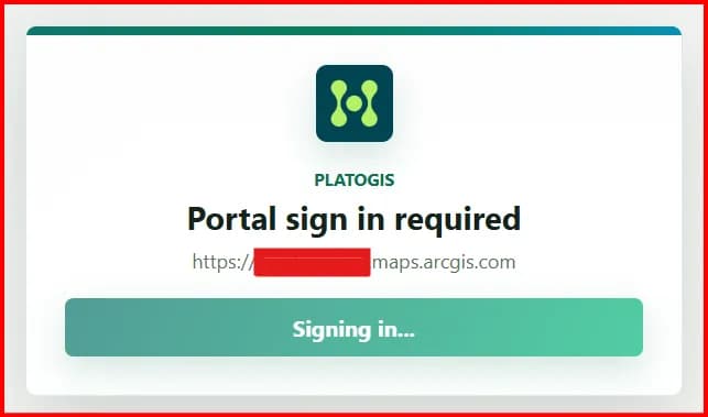 Plato GIS OAuth authentication with ArcGIS.
