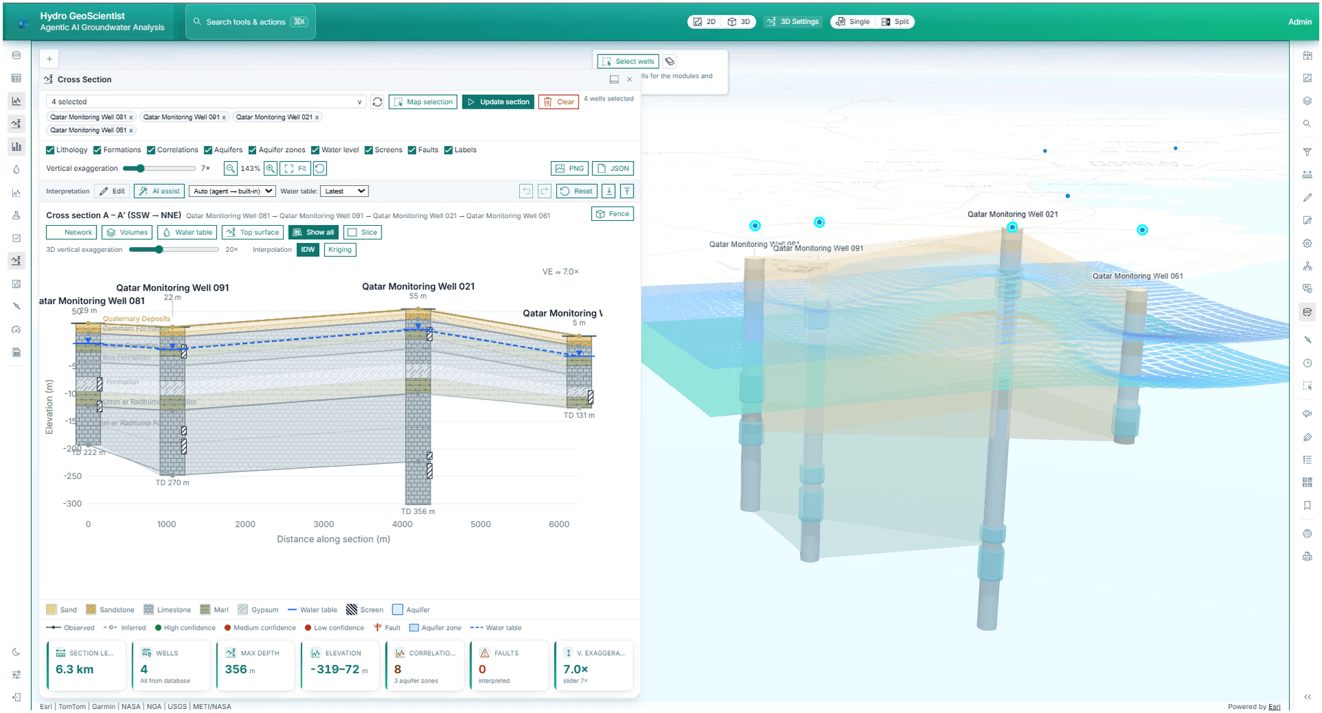 Plato GIS main page after login with enterprise web GIS map workspace.