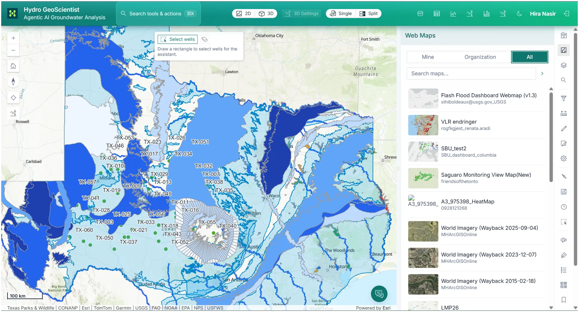 Web maps gallery in the SpatialTechSolutions platform.